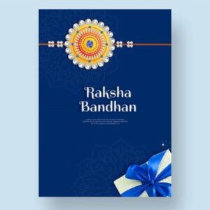 Blue Gift Box Jewelry Diamond Festival Happy Raksha Bandhan Template Template Download on Pngtree