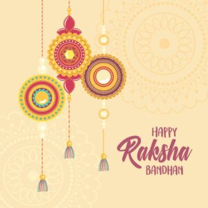 Download Raksha Bandhan traditional Indian celebration with wristbands for free