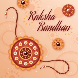 Free Vector Hand drawn raksha bandhan