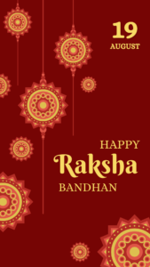 Gradient Festive Happy Raksha Bandhan WhatsApp Status 13