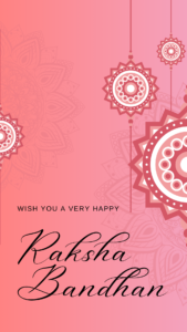 Gradient Festive Happy Raksha Bandhan WhatsApp Status