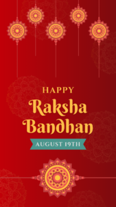 Gradient Festive Happy Raksha Bandhan WhatsApp Status 25