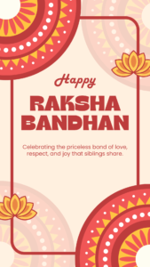 Gradient Festive Happy Raksha Bandhan WhatsApp Status 30