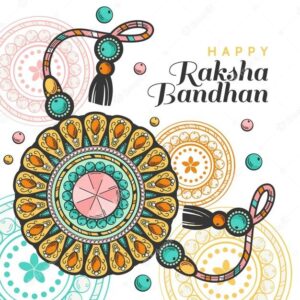 Premium Vector Hand drawn raksha bandhan 1