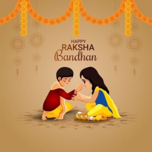Premium Vector Happy raksha bandhan celebration background 1