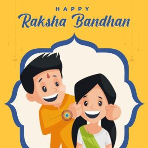 Premium Vector Happy raksha bandhan indian festival banner design template 1