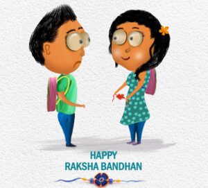 Raksha Bandhan Illustration