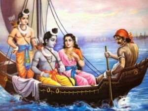 Conversation between Lord Ram and kevat boatman