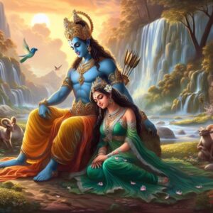 Lord Rama and Sita 1