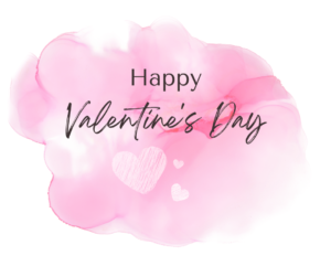 Red Pink Pastel Watercolor Happy Valentines Day Facebook Post 33