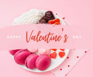 Red Pink Pastel Watercolor Happy Valentines Day Facebook Post 44