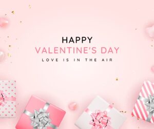 Red Pink Pastel Watercolor Happy Valentines Day Facebook Post 49