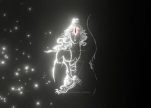 Shri Ram digital artwork