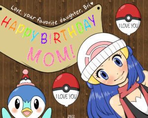bellabridjon happy birthday mom pokemon b day card by bellabridjon dfaqjat 1