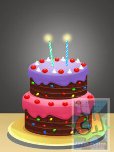 chandradeep sah birthday cake