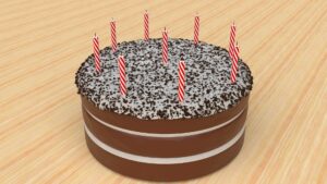 matej emmer birthday cake 3d model obj mtl 3ds fbx stl blend
