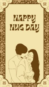 Blue National Hugging Day Instagram Story 17