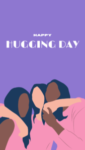Blue National Hugging Day Instagram Story 5