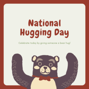 Colorful Friendly National Hugging Day Instagram Post 11