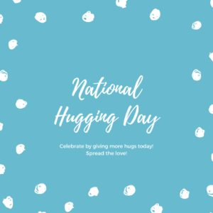 Colorful Friendly National Hugging Day Instagram Post 13