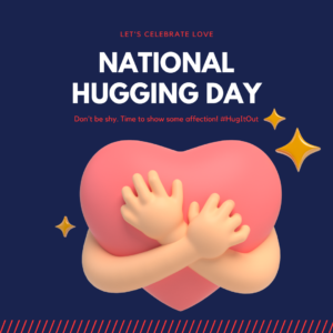 Colorful Friendly National Hugging Day Instagram Post 15