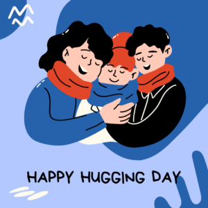 Colorful Friendly National Hugging Day Instagram Post 16
