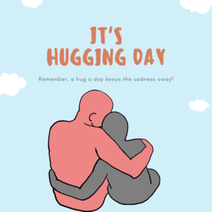 Colorful Friendly National Hugging Day Instagram Post 20