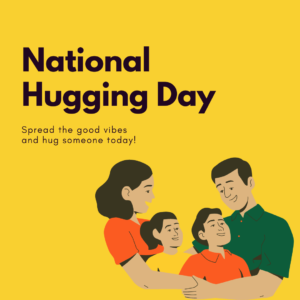 Colorful Friendly National Hugging Day Instagram Post 4