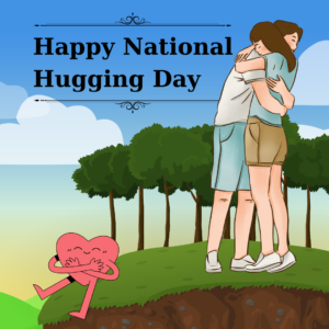 Colorful Friendly National Hugging Day Instagram Post 9
