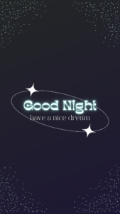 Good Night Greeting Instagram Story 57