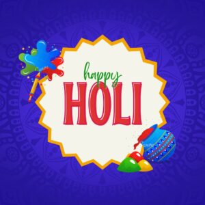 Colorful happy holi greetings instagram post 13