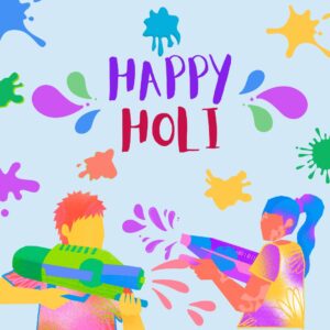 Colorful happy holi greetings instagram post 14