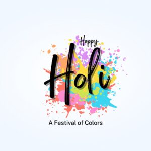 Colorful happy holi greetings instagram post 2