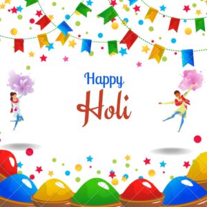 Colorful happy holi greetings instagram post 22