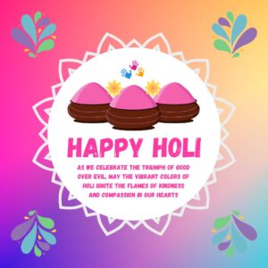 Colorful happy holi greetings instagram post 24