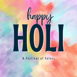 Colorful happy holi greetings instagram post 3
