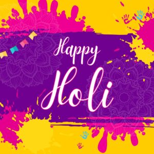 Colorful happy holi greetings instagram post 49