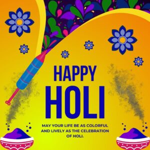 Colorful happy holi greetings instagram post 51