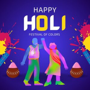 Colorful happy holi greetings instagram post 53
