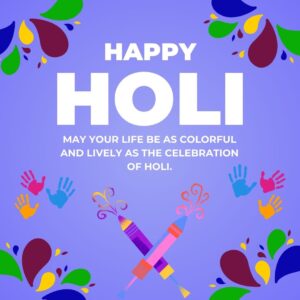 Colorful happy holi greetings instagram post 82