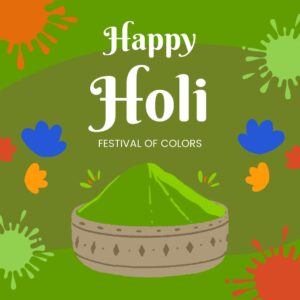 Colorful happy holi greetings instagram post 84