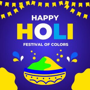 Colorful happy holi greetings instagram post 85