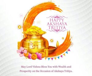 May Lord Vishnu Bless You with Wealth and Prosperity on the Occasion of Akshaya Tritiya akshayatritiya Holidayplanner festival