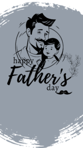 Beige Minimalist Watercolor Illustrated Happy Fathers Day Instagram Story 17