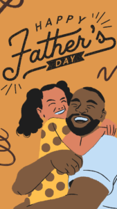 Beige Minimalist Watercolor Illustrated Happy Fathers Day Instagram Story 25