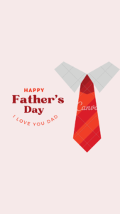 Beige Minimalist Watercolor Illustrated Happy Fathers Day Instagram Story 46