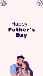 Beige Minimalist Watercolor Illustrated Happy Fathers Day Instagram Story 56