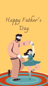Beige Minimalist Watercolor Illustrated Happy Fathers Day Instagram Story 61