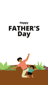 Beige Minimalist Watercolor Illustrated Happy Fathers Day Instagram Story 67