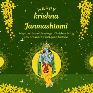 Green and Yellow Traditional Happy Vishu Greeting Animated Social Media Video